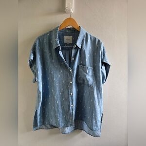 Rails Light Blue Button Down Shirt